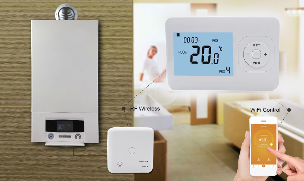 wifi wireless thermostat picture