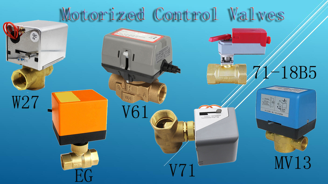 Motorized control valves picture
