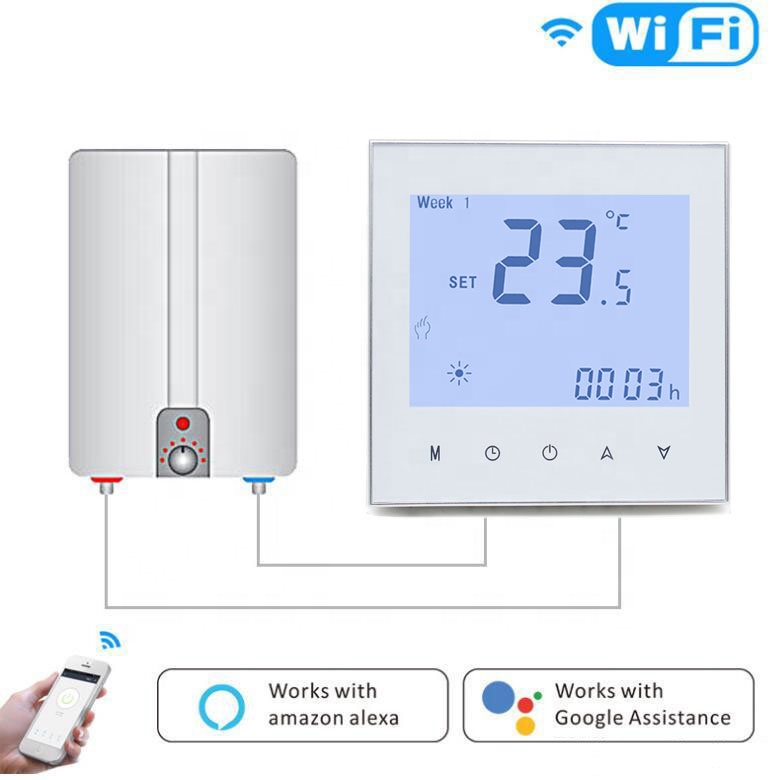 wired wifi boiler thermostat