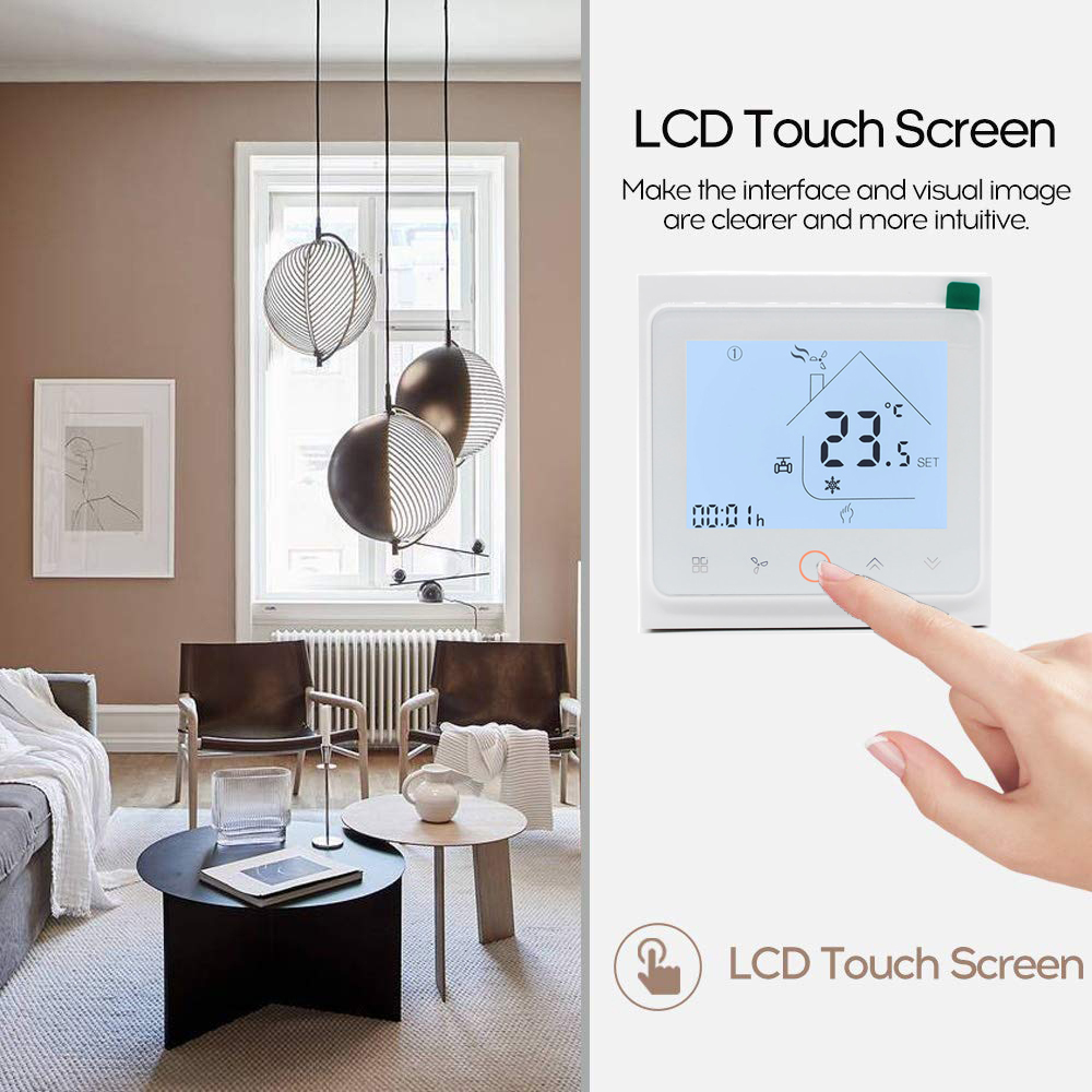 LCD Touch Screen Thermostat
