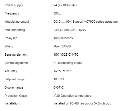 T6865 Technical Specification
