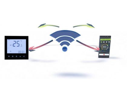 ¿Cómo conectar el termostato Wifi con su teléfono inteligente o tableta?