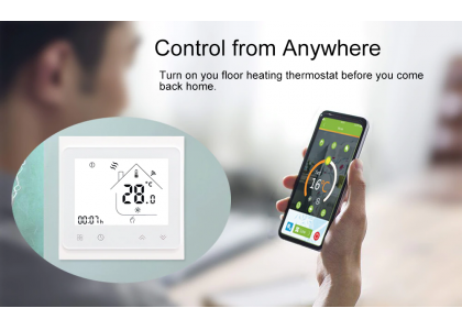 How To Set A WIFI Thermostat With Your IPHONE?