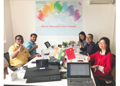 Una reunión significativa con los clientes de la India el 15 de abril