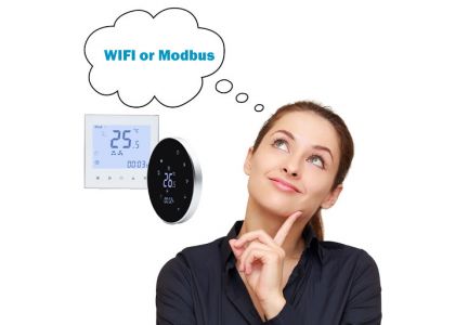 ¿Puede un termostato ser conexión WiFi y comunicación Modbus?