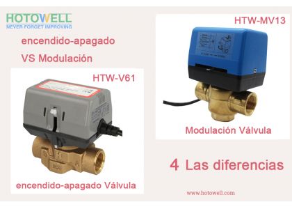 Cuáles son las diferencias entre la válvula de control de modulación y de cierre?