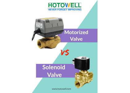 What is the difference between motorized valve and solenoid valve?