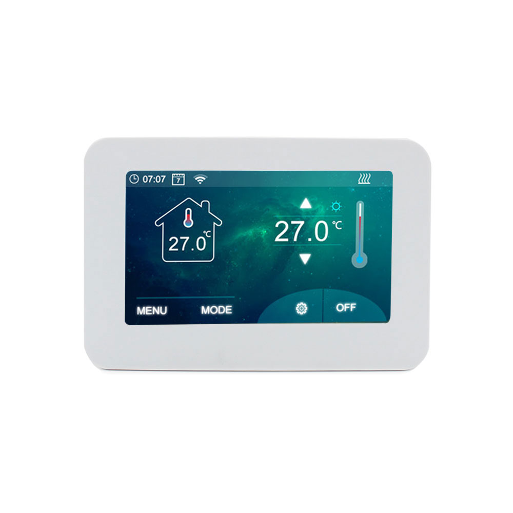  Color Touch screen Heating wifi smart Thermostat