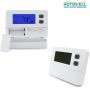 Sistema de calefacción y aire acondicionado HVAC estilo EE. UU. Termostato de ambiente con pantalla LCD