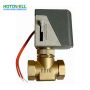 Válvula de bola motorizada eléctrica de 12V 24V de acero inoxidable de 2 vías y 3 vías DN15