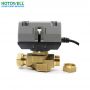 2022 Wholesale durable ball brass electric motorized valve dn20
