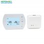 Pantalla LCD grande termostato de habitación inalámbrico digital para caldera de gas