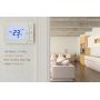 HVAC Fan Coil Unit Center Cooling Digital Programmable Room Thermostat Wall   Mount