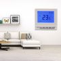RS485 Modbus 3 Speed 2 Pipe System FCU Hotel Room Aire acondicionado Termostato