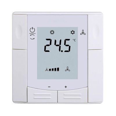 Pantalla táctil Digital Modbus Aire acondicionado Controlador de temperatura Fan Coil Termostato