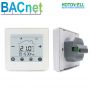 2022 220 vac Bacnet Fan Coil Touch Screen Remote Control Programmable Room Thermostat