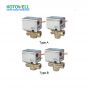High quality 3 Way Motorized Gate Valve Solenoid Control Valve for High Temperature Water