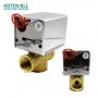 High quality 3 Way Motorized Gate Valve Solenoid Control Valve for High Temperature Water