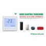 El mejor Sistema de climatización inteligente Aire acondicionado Ventiloconvector Habitación Wifi Tuya Termostato Alexa