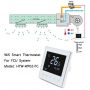 220v Smart Wifi Fan Coil Habitación digital Aire acondicionado Calefacción Refrigeración Termostato