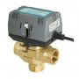 Sistema HVAC Válvula de control motorizada hembra de 2 vías DN22