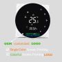 Termostato de control de temperatura digital de tendencia superior 2020 con pantalla táctil para sistema Fan Coil
