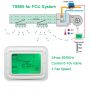 0 10v output Digotal FCU Room Thermostat Controller for HVAC System
