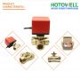 3 Way Hot Water Central Heating Motorized Ball Valve in HVAC System