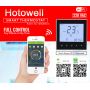 Large Touch Screen Digital Programmable Wifi Thermostat With 0 10v Fan Speed 