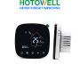 Smart WiFi Central Heating  Black Programmable Room Thermostat With Dry Contact
