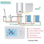 British Control Gas Boiler Wireless Smart Room Thermostat