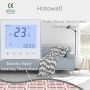 Termostato controlador de temperatura de calefacción de suelo de agua caliente de caldera de gas con pantalla táctil WiFi