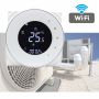 Termostato de habitación inteligente de 110 V-220 V con 3 velocidades de ventilador para paquete de unidad de bobina de ventilador