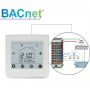 Termostato de bobina de ventilador de Internet Bacnet de 110 V / 220 V, controlador de aire acondicionado de 2 tubos / 4 tubos para habitación de hotel