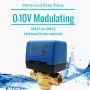 Aire acondicionado central Calor Refrigeración Válvula motorizada 0-10V