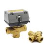 Unidad de válvula de control de calentador de 2 vías para sistema Fan Coil