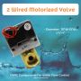 Best Selling NPT/BSP Thread Brass Solenoid Motorized Zone Valve For FCU