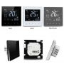 New metal color smart electric heating programmable room thermostat