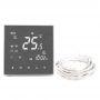 New metal color smart electric heating programmable room thermostat