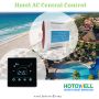 Hotowell 5S Hotel EC fan Touch Thermostat with Modbus