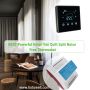 Control de válvula de ventilador proporcional Termostato Modbus táctil de ahorro de energía
