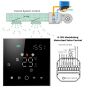 Termostato de ambiente inteligente con pantalla táctil digital LED WiFi Tuya