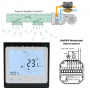 The  Digital  AC Central Air Condition Electronic RS485 Modbus Fan Coil Thermostat