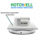 China 2020 Hot Selling Smart Home Nest Round Tuya App Thermostat