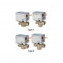 Honeywell 3 Way 110Vac Full DN Size Optional Water Flow Control Thermostatic Motorized Valve