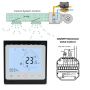 The  Digital  AC Central Air Condition Electronic RS485 Modbus Fan Coil Thermostat