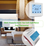 3 Speed Fan Coil HVAC Controller Touch Screen Hotel Digital Thermostat
