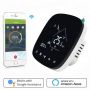 Hotowell Room Temperature Touch Screen Digital Thermostat with Fan Controller