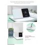 sliding block operating LED touch screen wifi programmable heating thermostat 