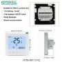 Best FCU controller fan coil Bacnet MSTP Hotel digital ac thermostat 